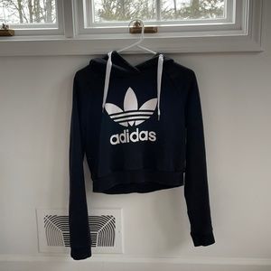 Adidas Cropped Hoodie
